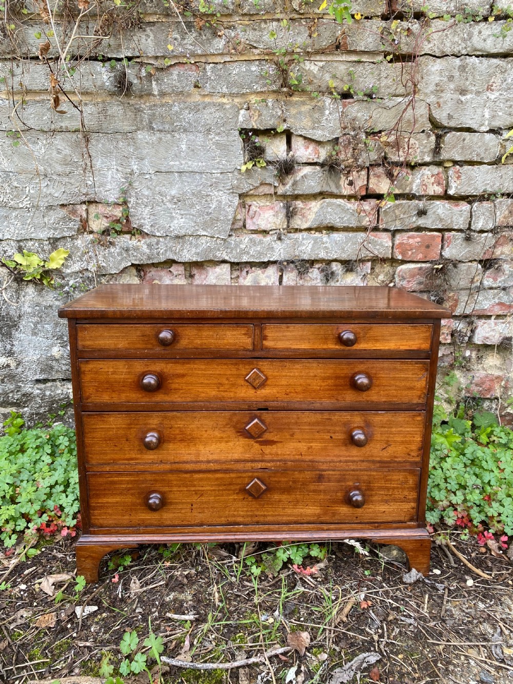 Antique Apprentice Piece Chest Of Drawers  View IV