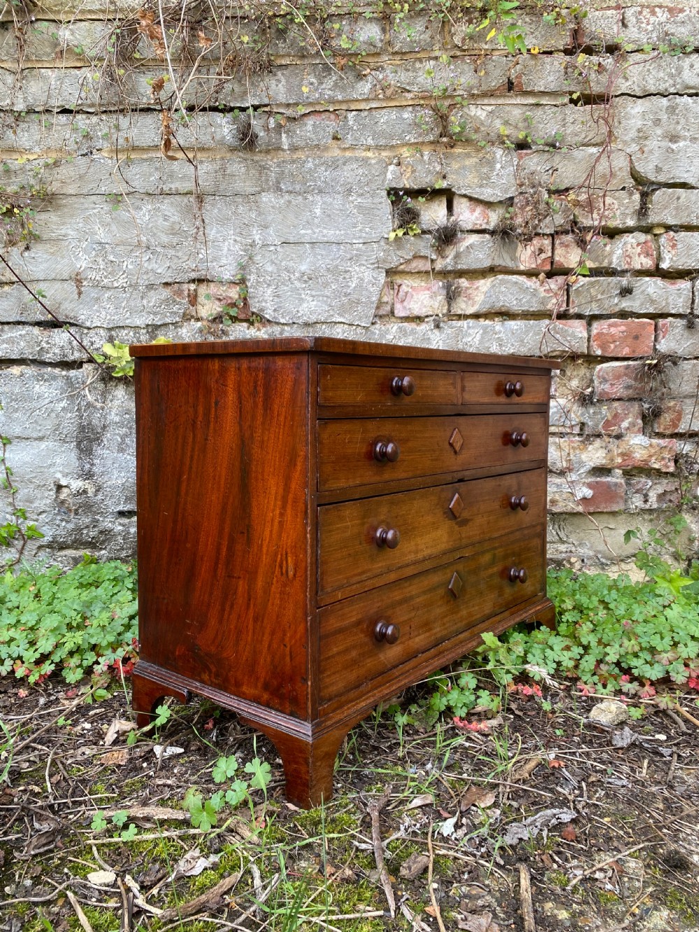 Antique Apprentice Piece Chest Of Drawers  View V