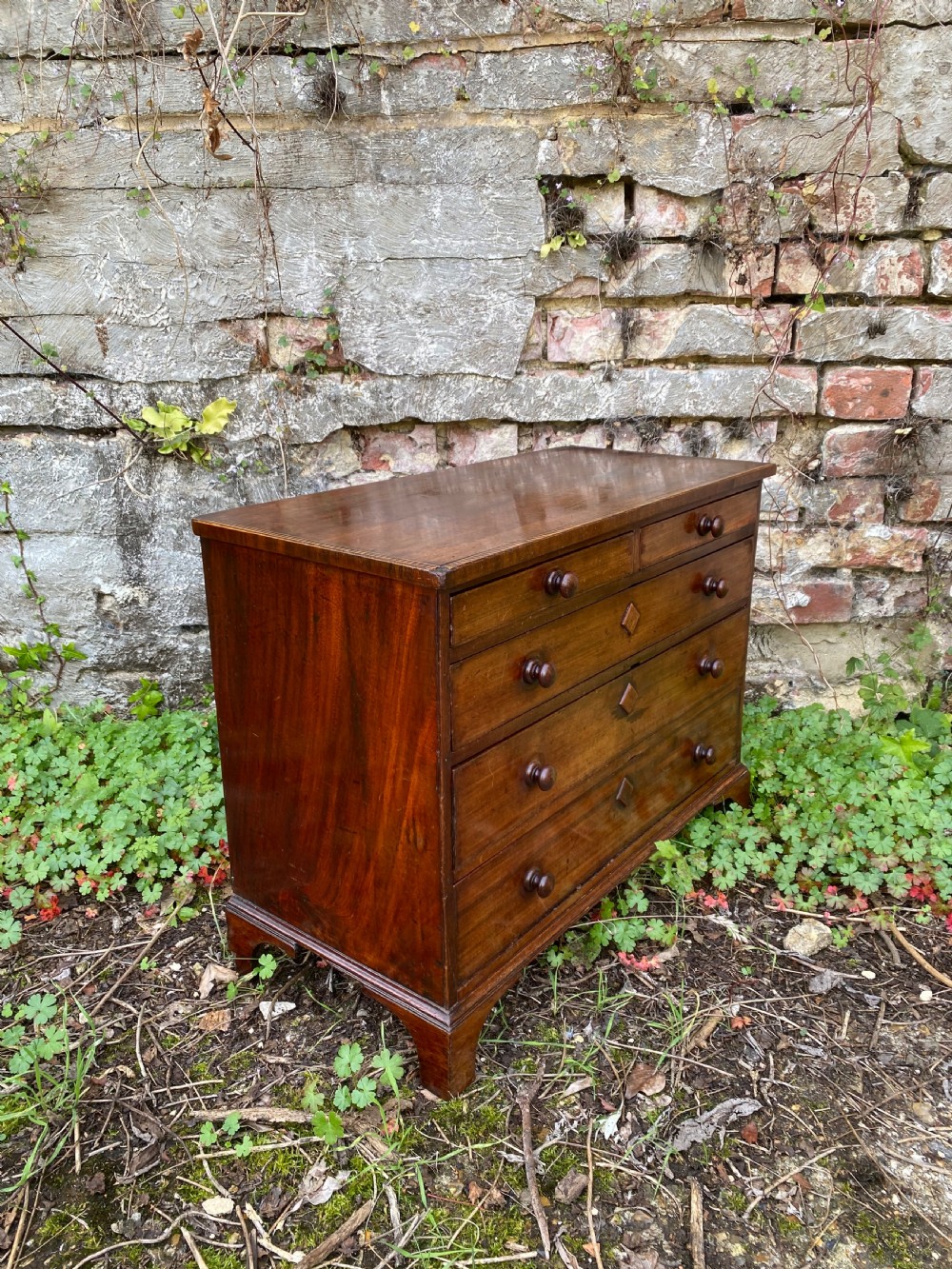Antique Apprentice Piece Chest Of Drawers  View VI