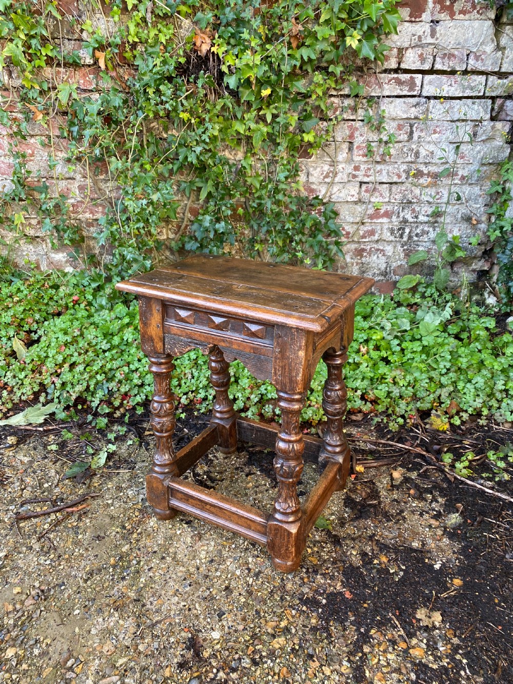 Antique Joint Stool View V