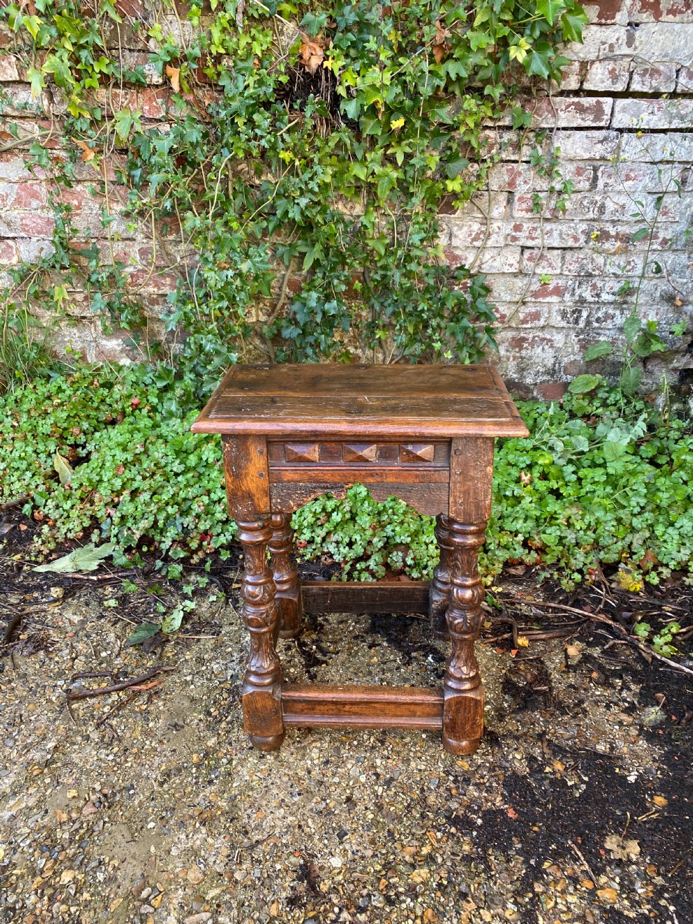Antique Joint Stool View VI