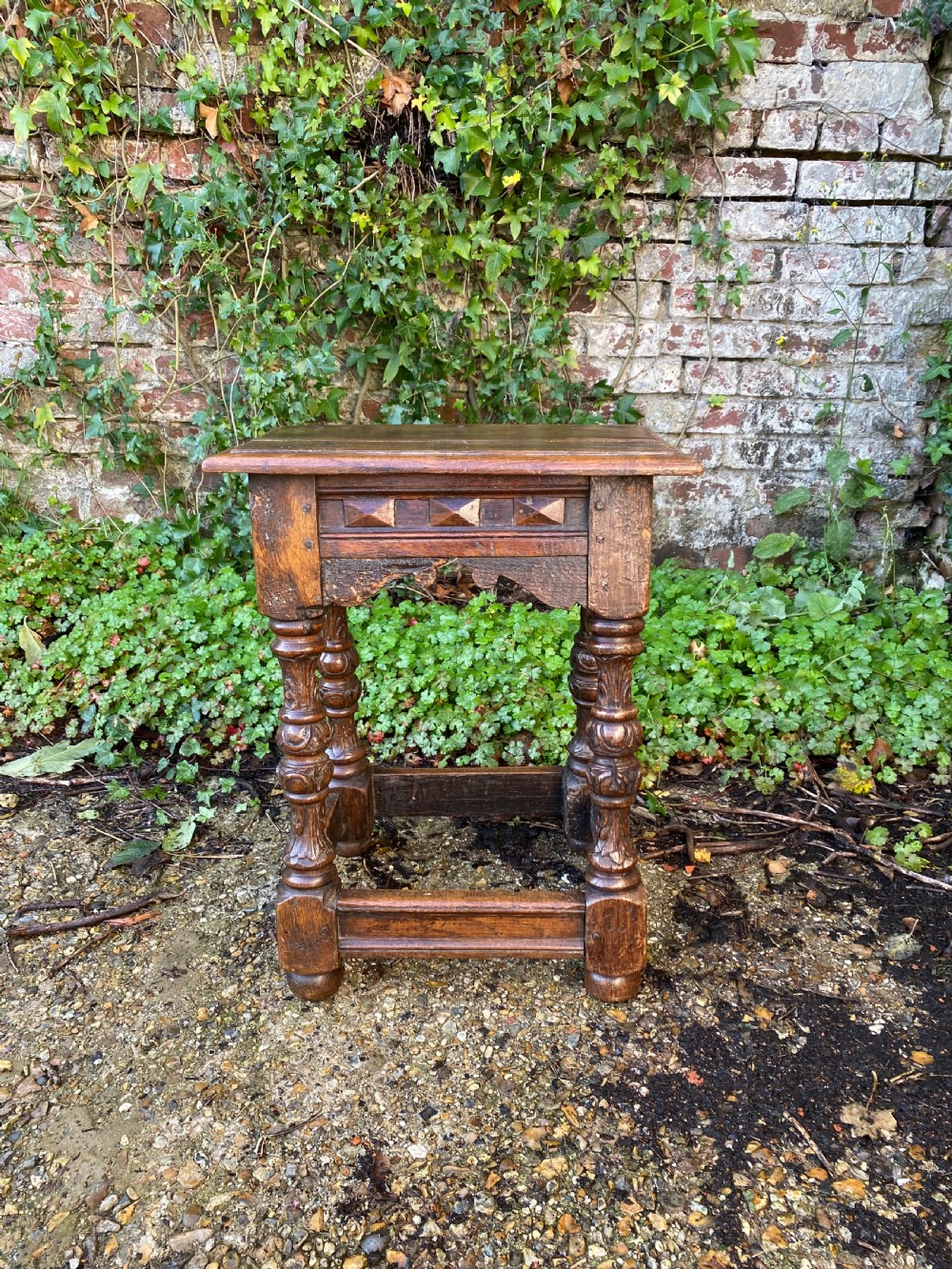 Antique Joint Stool View VII