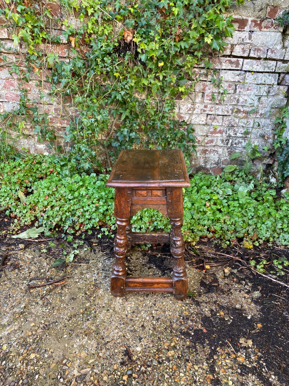 Antique Joint Stool View IX