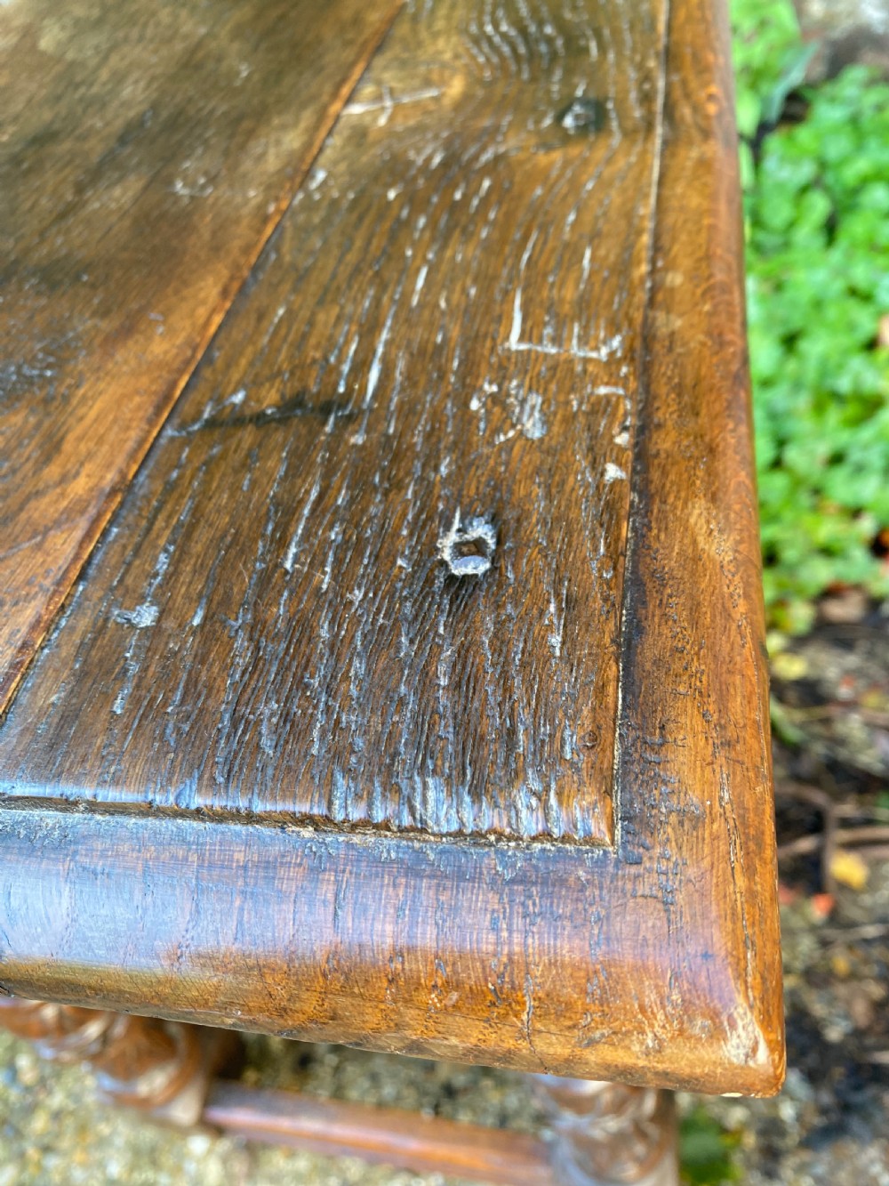 Antique Joint Stool View XI