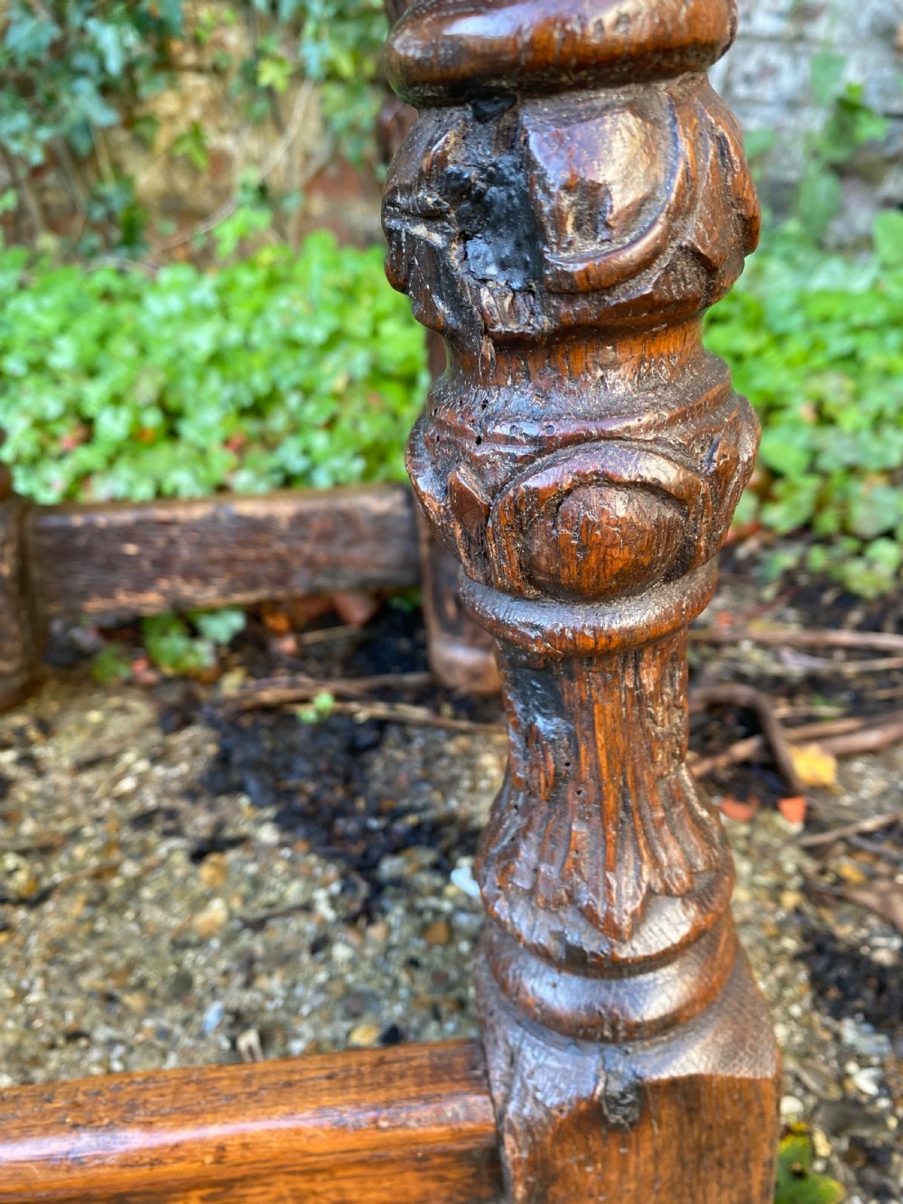 Antique Joint Stool View XII