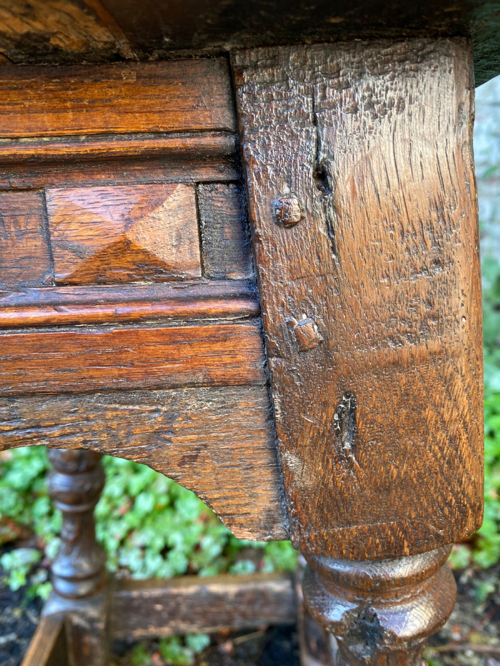 Antique Joint Stool View XIII