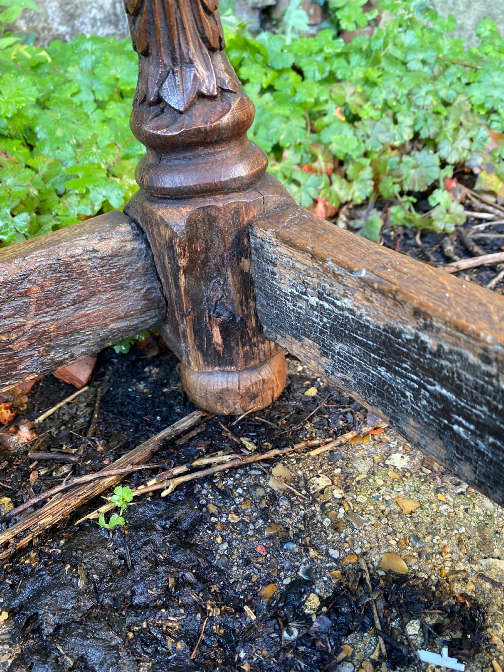 Antique Joint Stool View XIV
