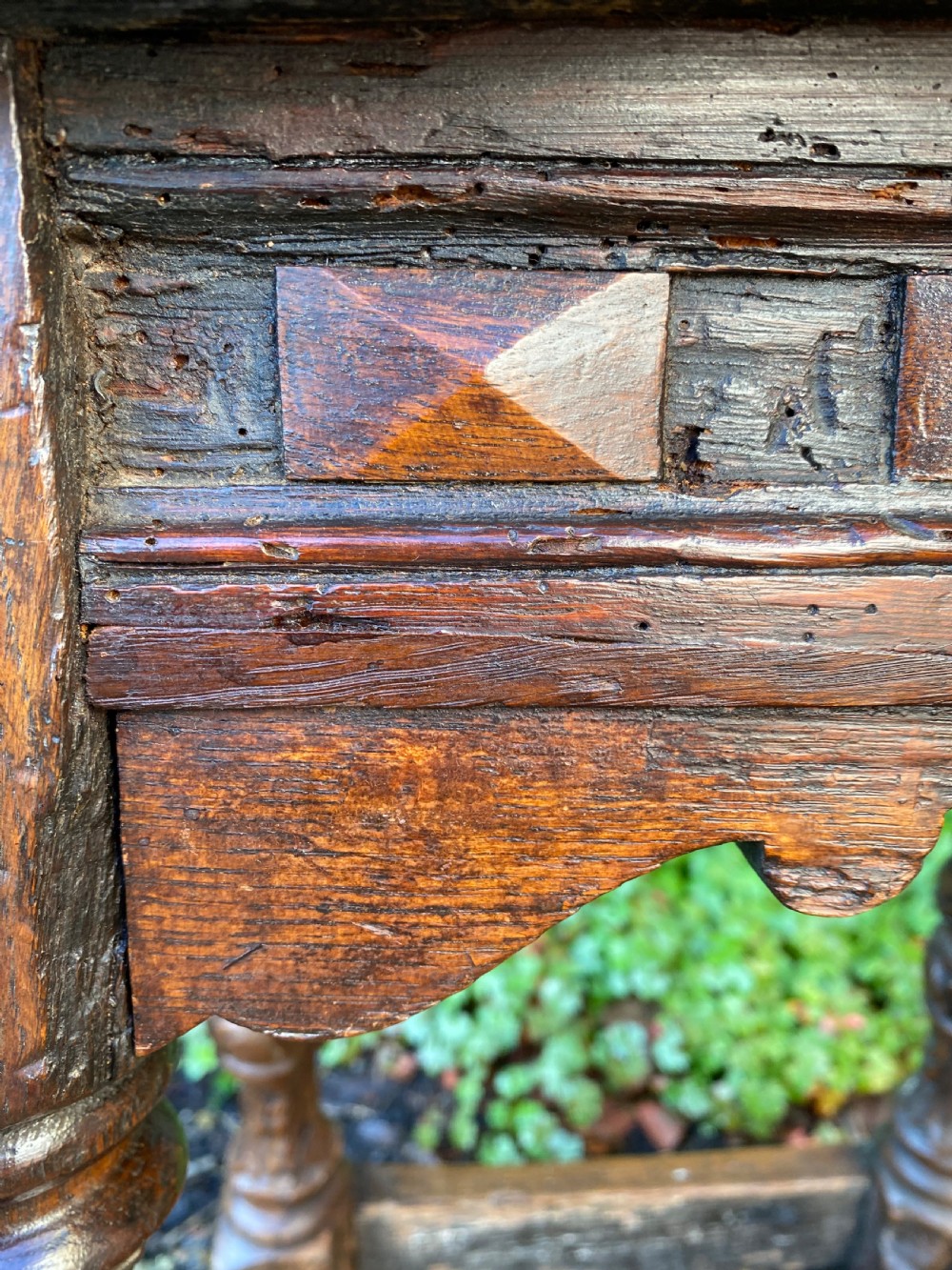 Antique Joint Stool View XV