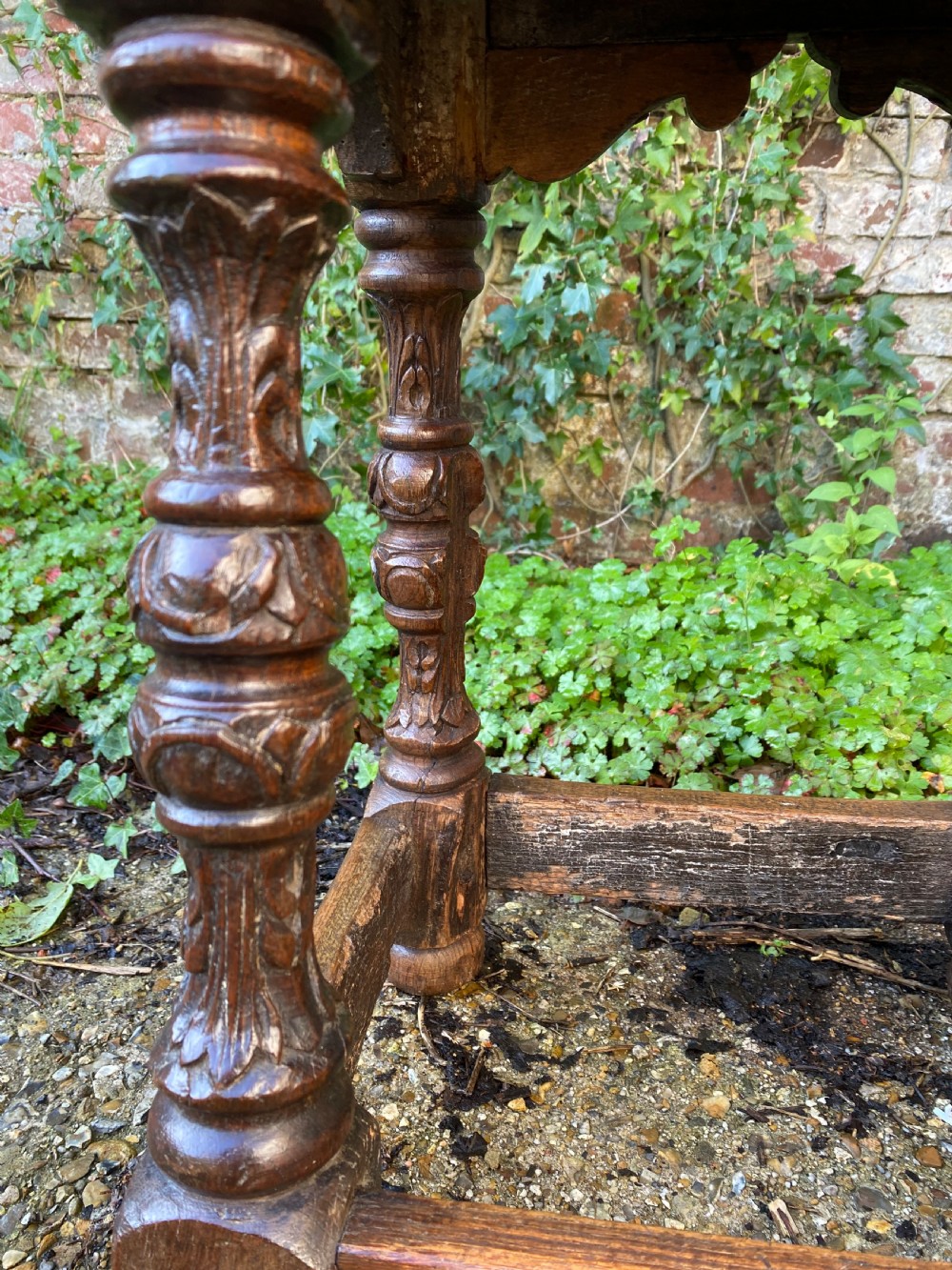 Antique Joint Stool View XVI