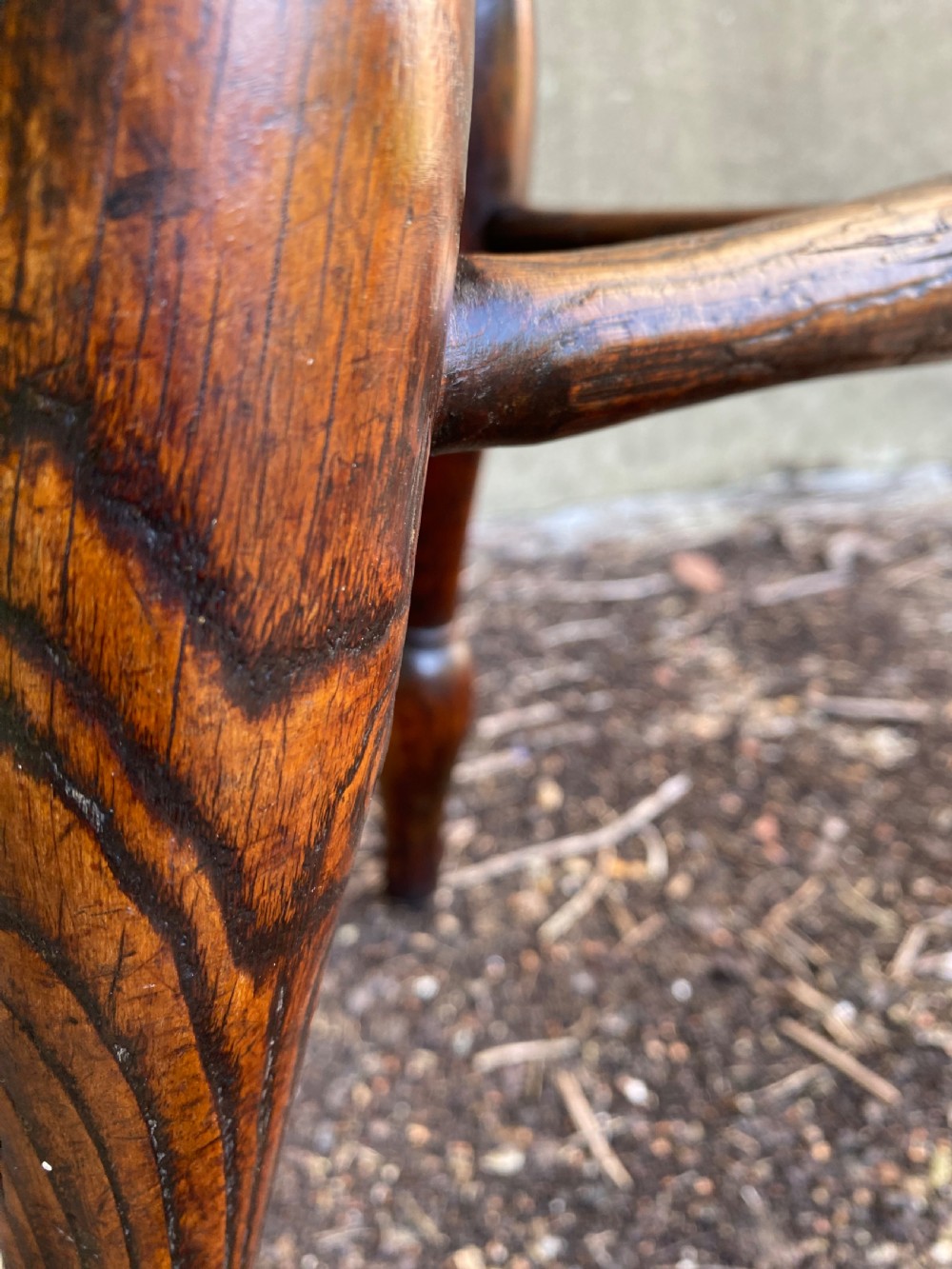 Antique Country Stool View IX
