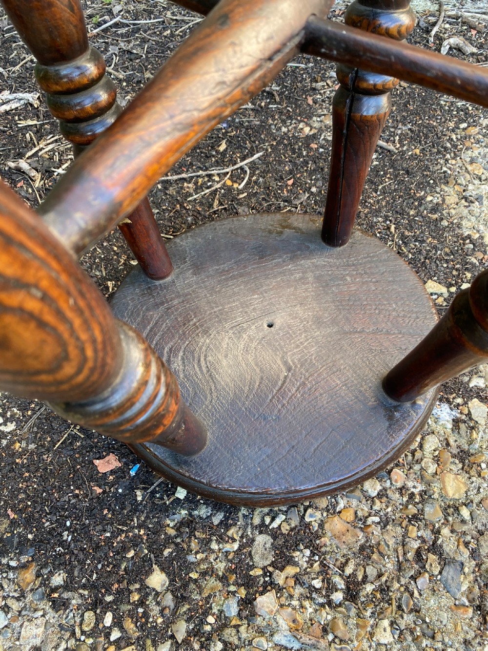 Antique Country Stool View XII