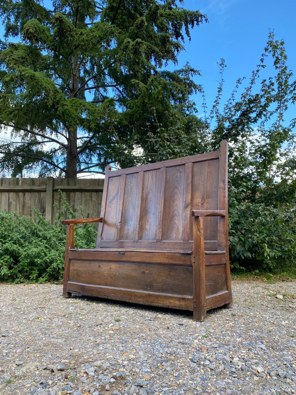 Antique Box Settle
