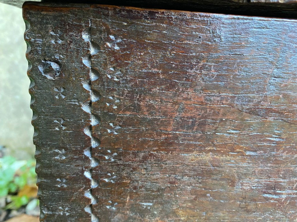 Early Oak Coffer View VI