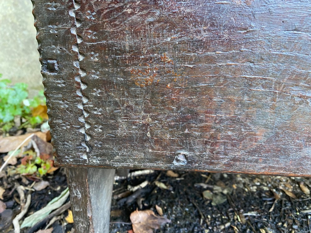 Early Oak Coffer View VIII