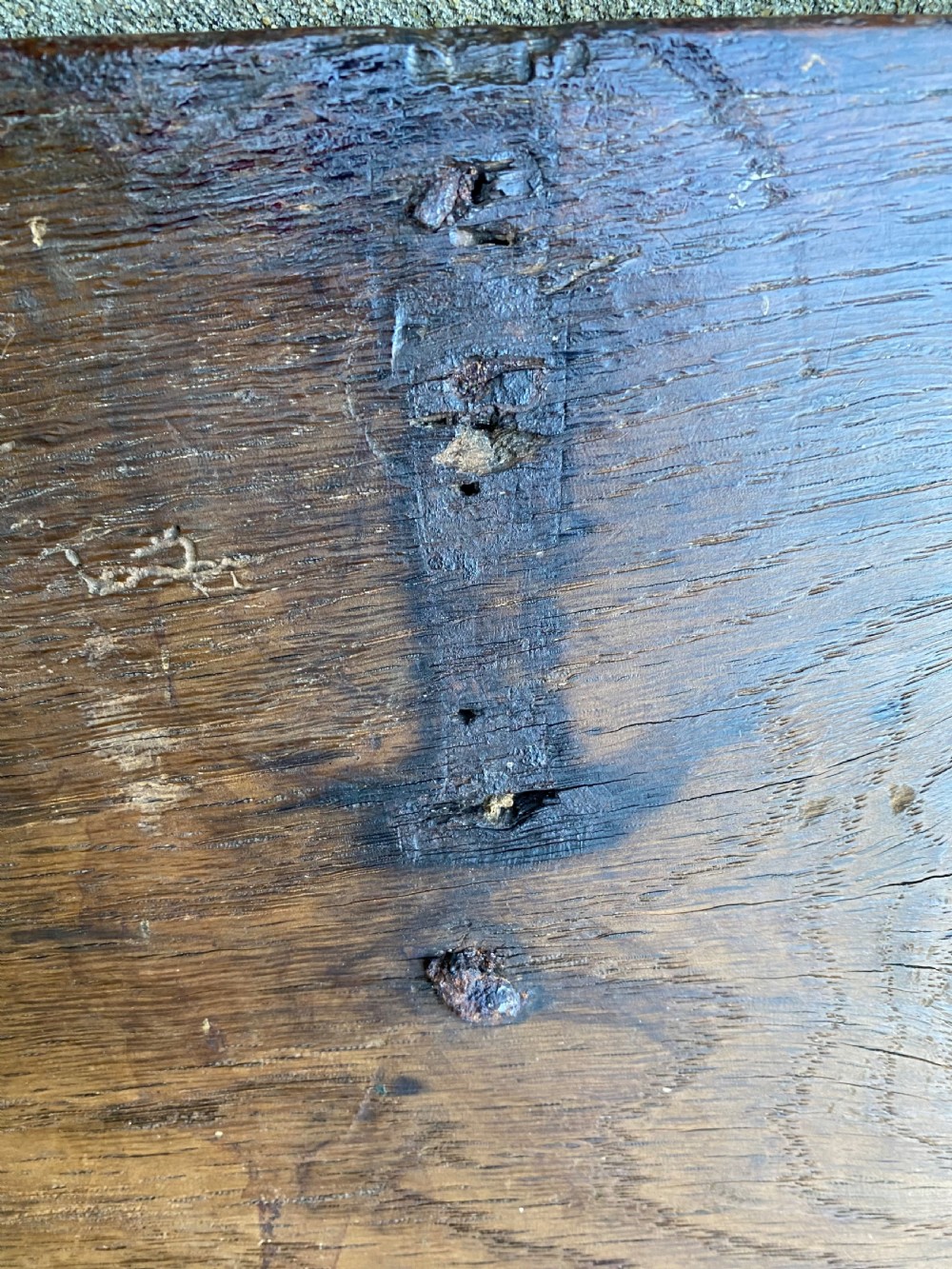 Early Oak Coffer View XII