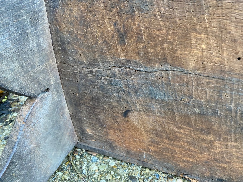Early Oak Coffer View XVII