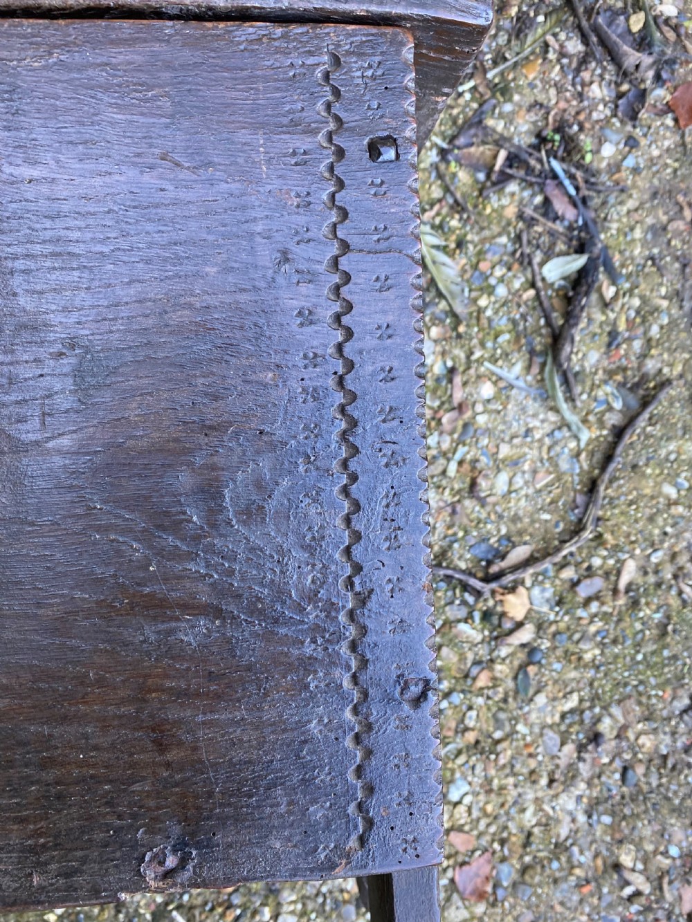 Early Oak Coffer View XVIII