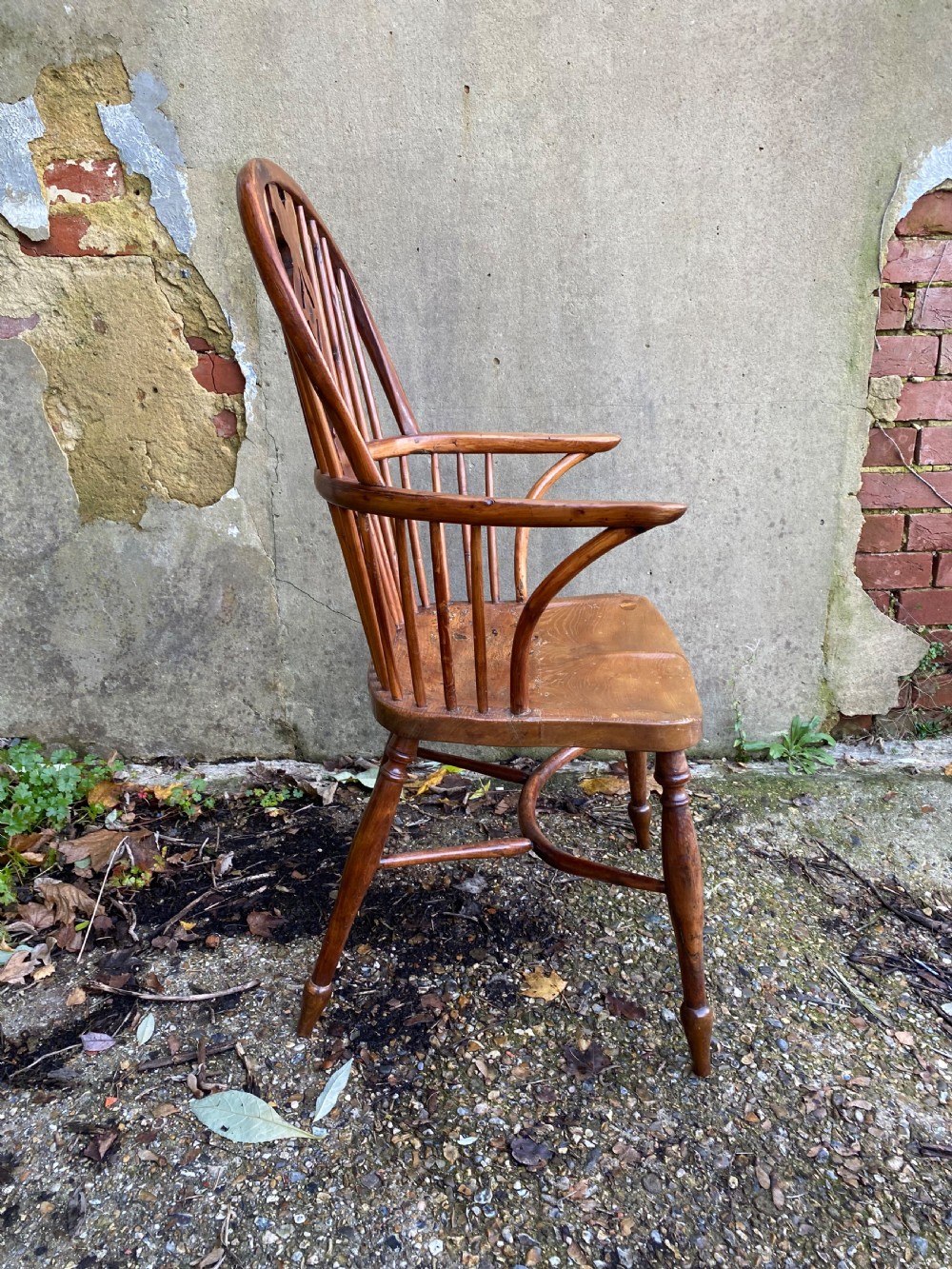 Antique Yew Wood Windsor Chair View XVIII