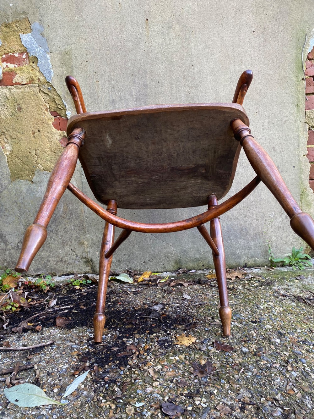 Antique Yew Wood Windsor Chair View XXI