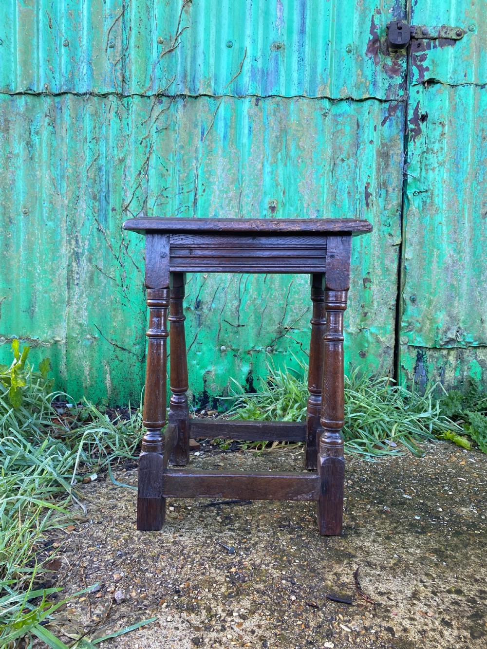 Antique Joint Stool View II