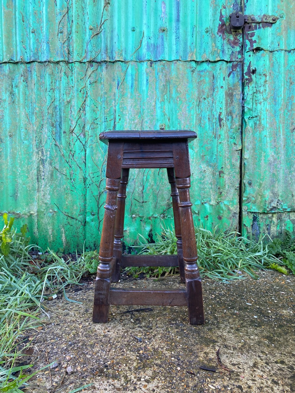 Antique Joint Stool View III