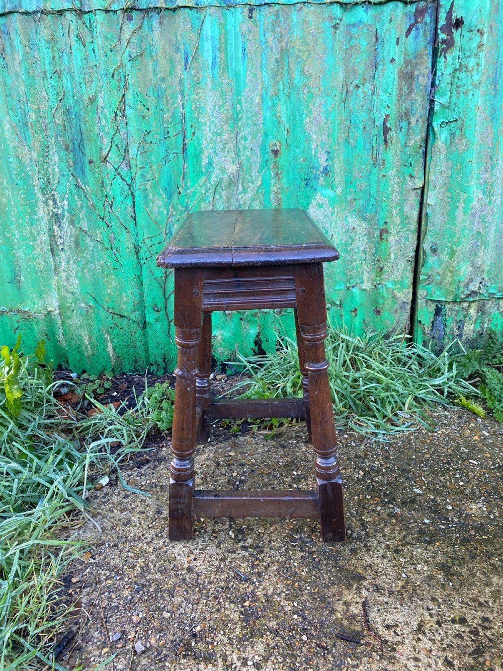 Antique Joint Stool View IX
