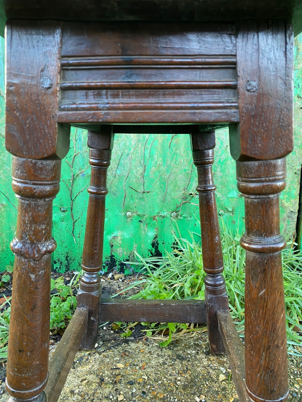 Antique Joint Stool View XIV