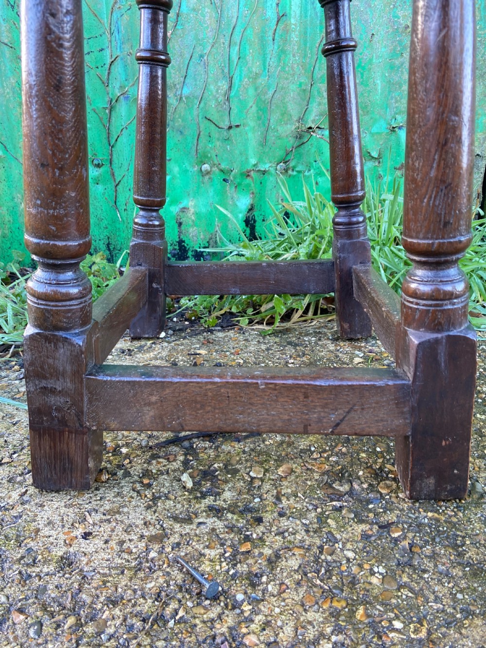 Antique Joint Stool View XVII