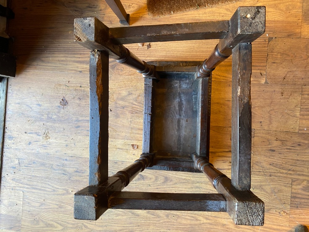 Antique Joint Stool View XXVI