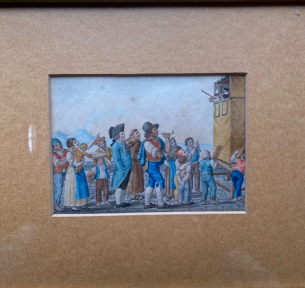 Antique Watercolour Painting 