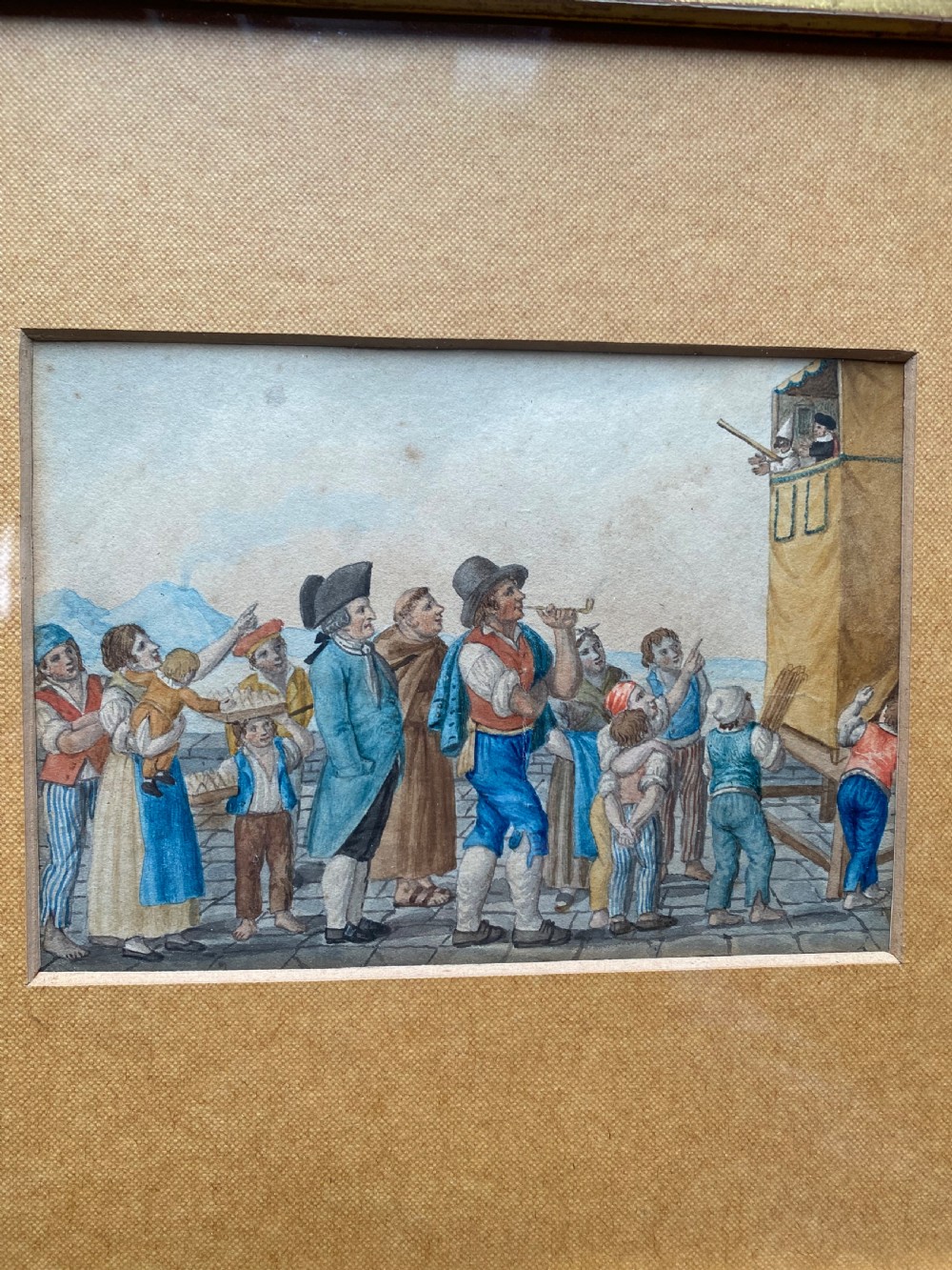 Antique Watercolour Painting  View II