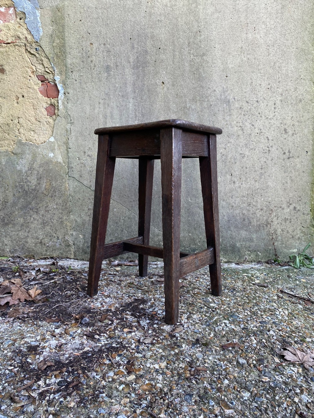 Georgian Oak Stool