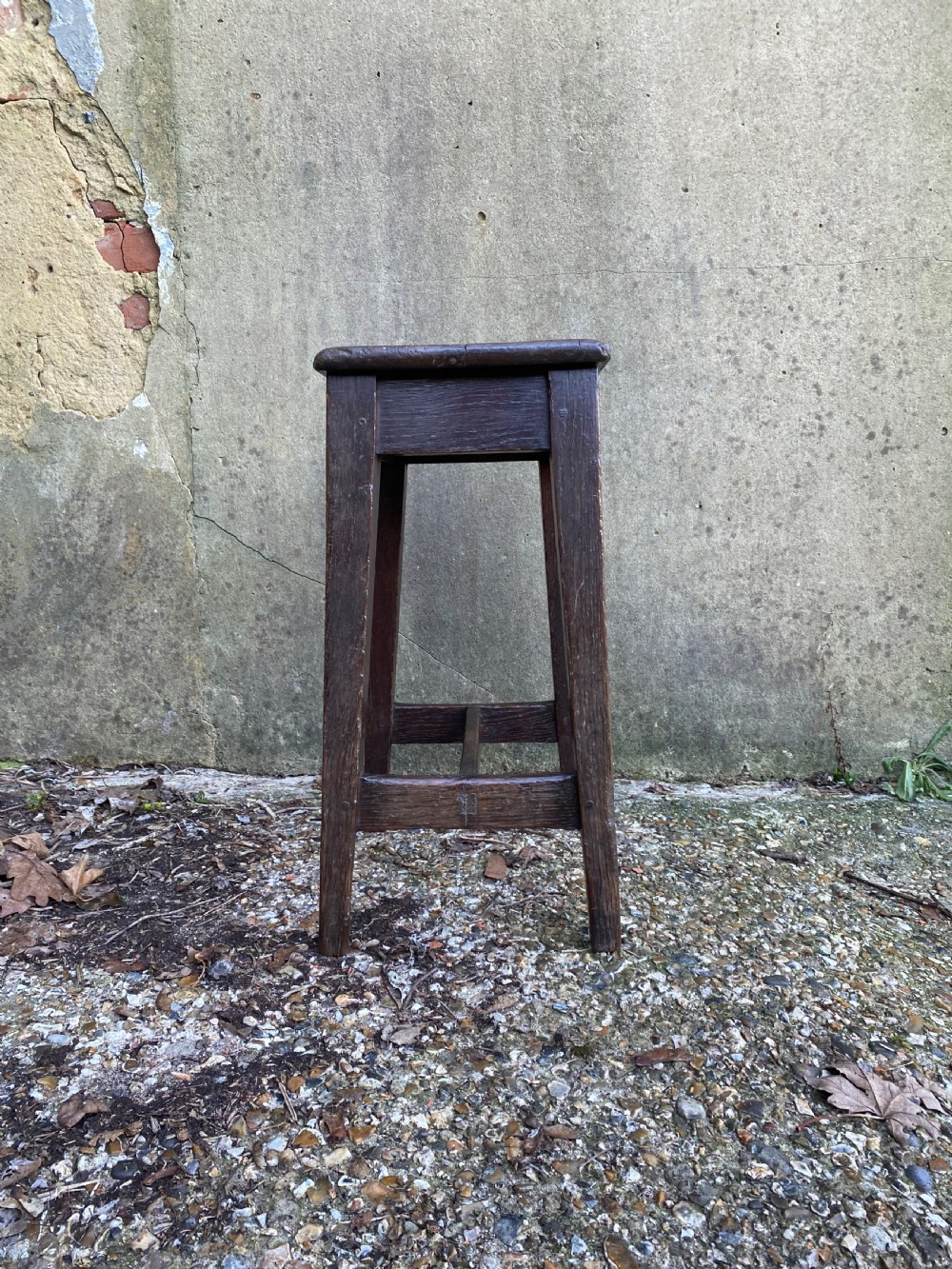 Georgian Oak Stool View IV