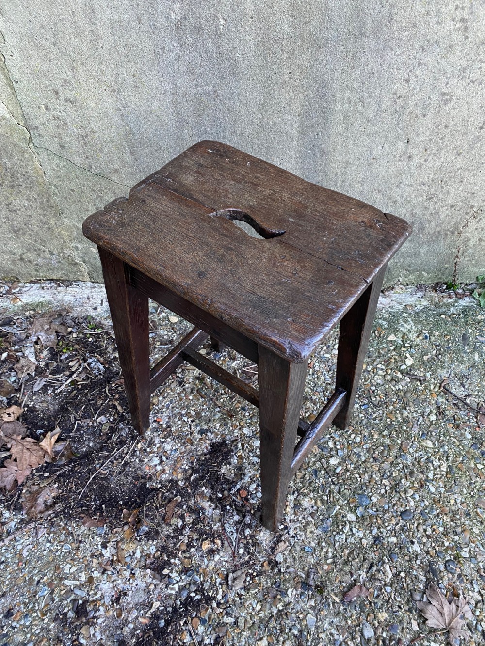Georgian Oak Stool View VII