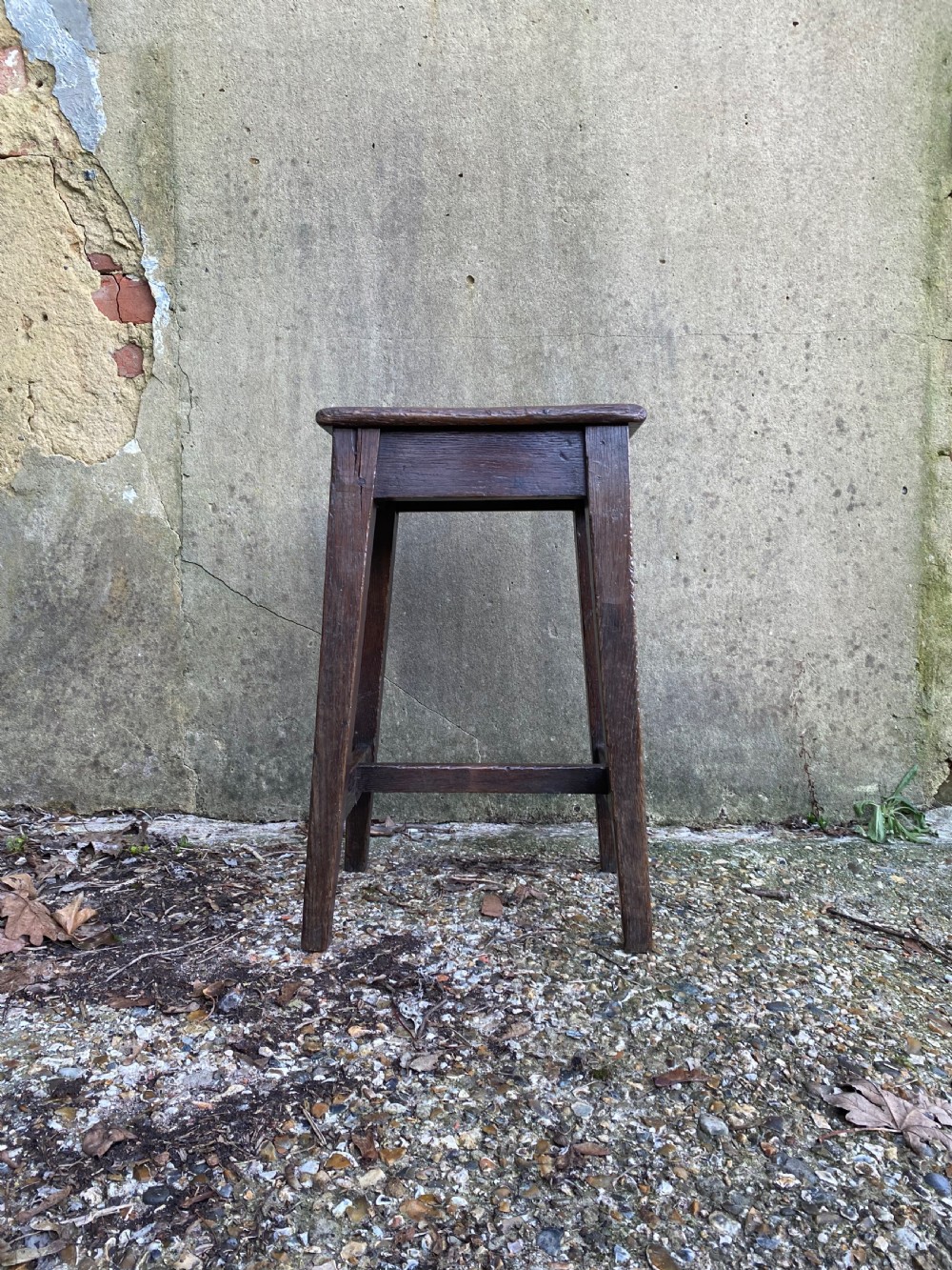 Georgian Oak Stool View IX