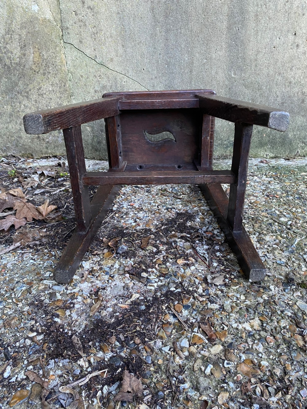 Georgian Oak Stool View XVII