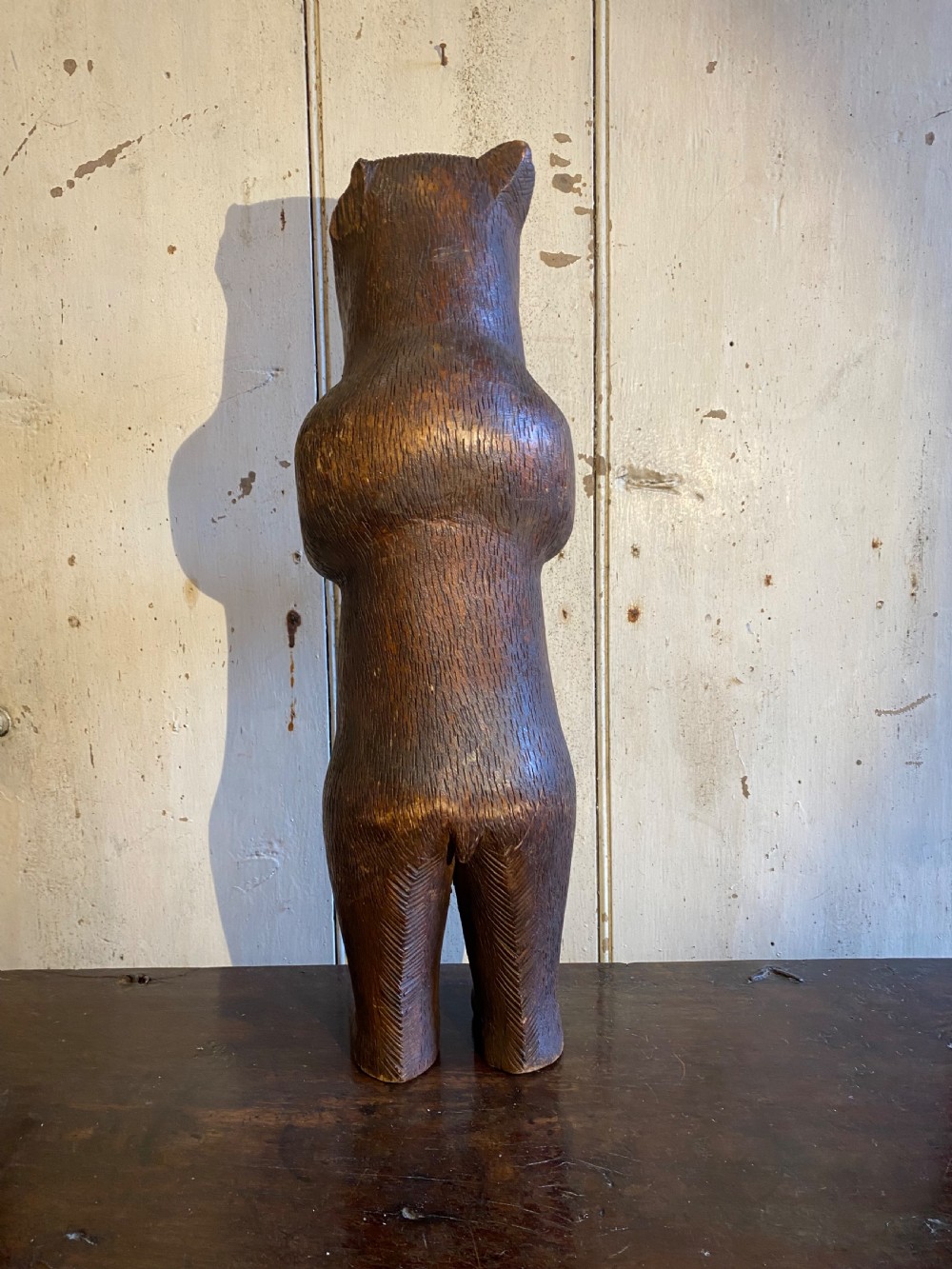 Antique Carved Wood Bear ‘Black Forest’ View XVI
