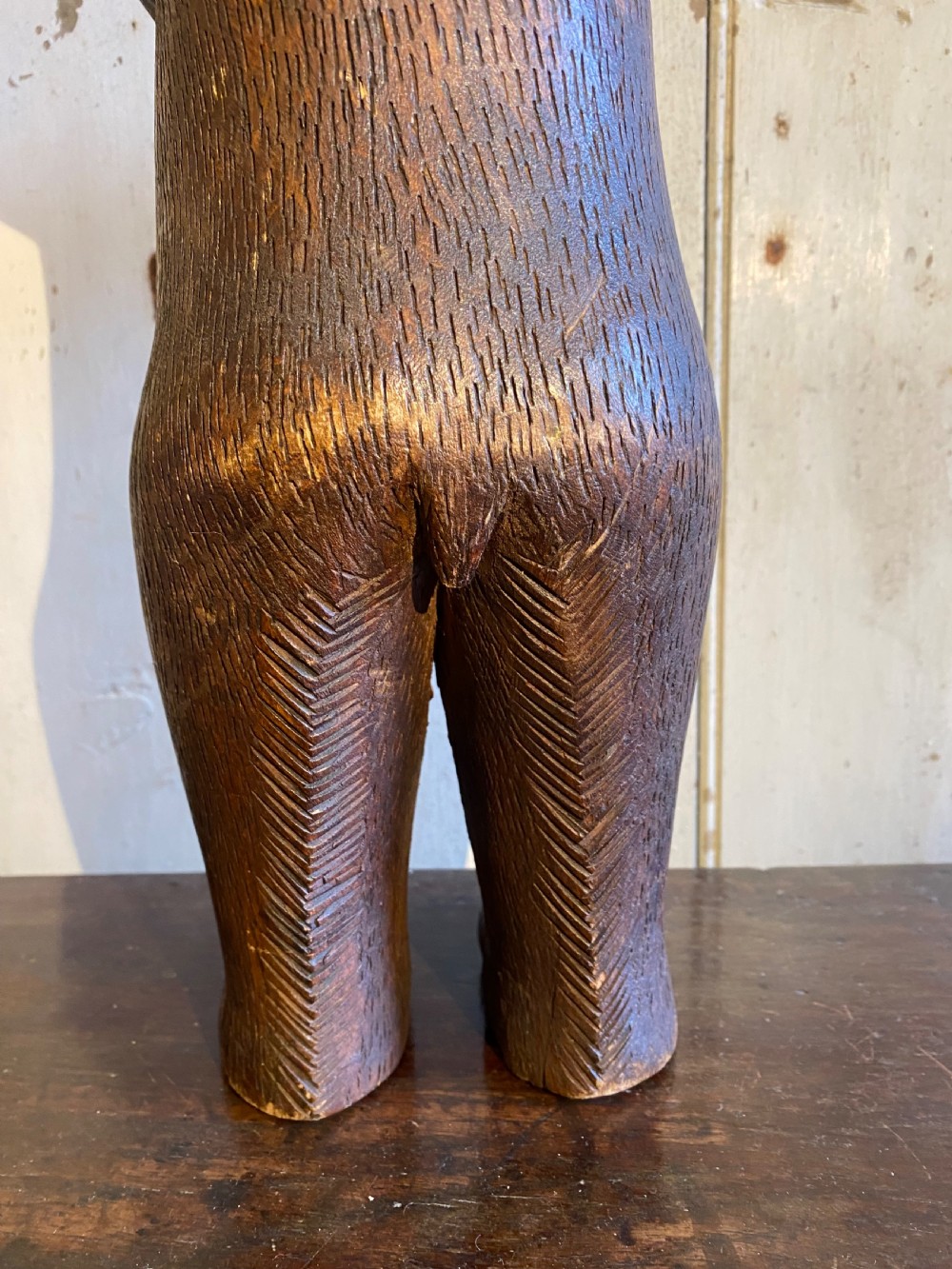 Antique Carved Wood Bear ‘Black Forest’ View XVII