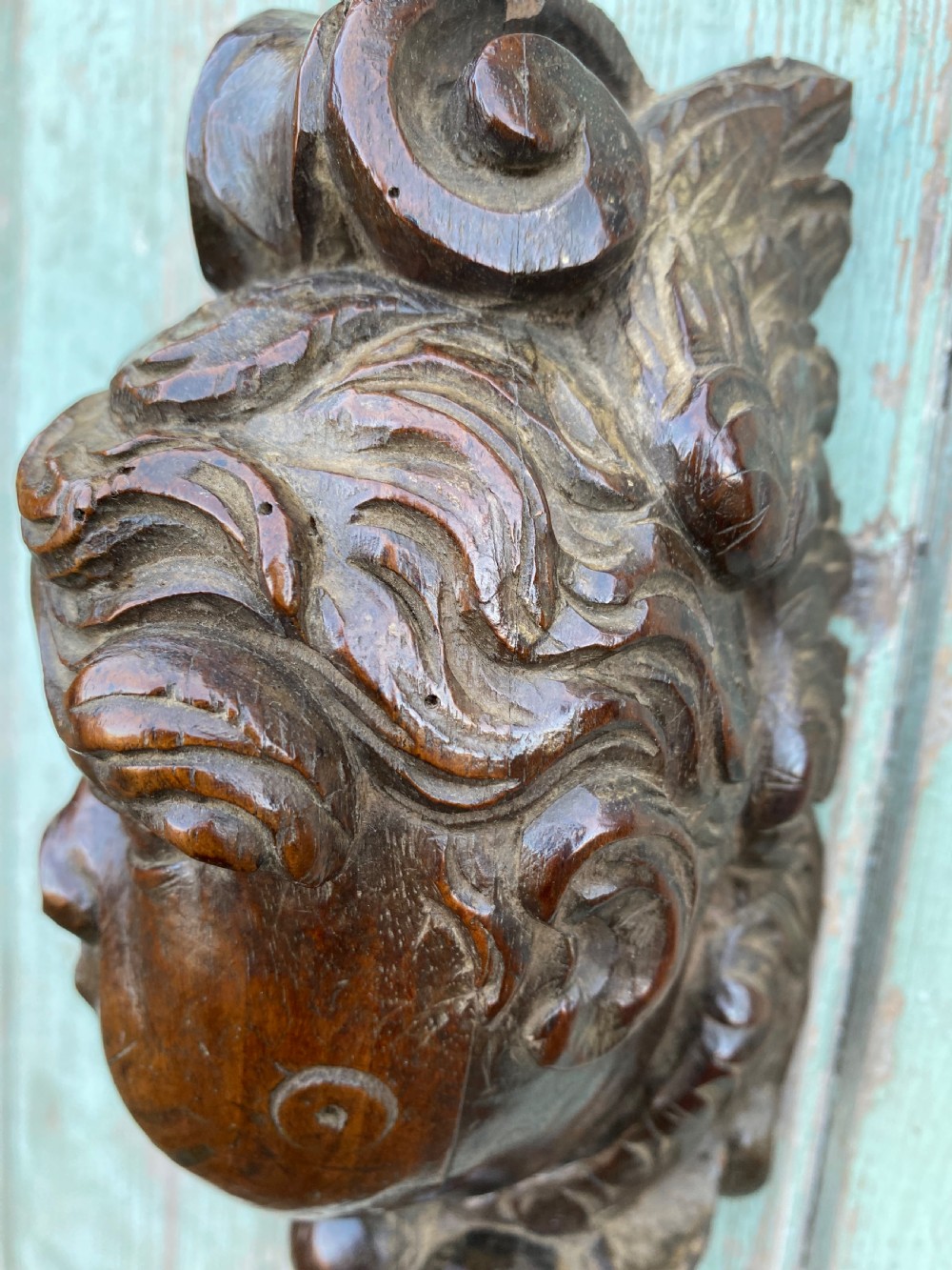 Early Carved Cherub  View VII