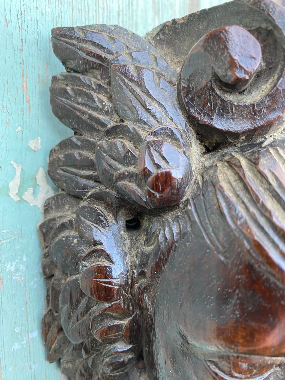 Early Carved Cherub  View X
