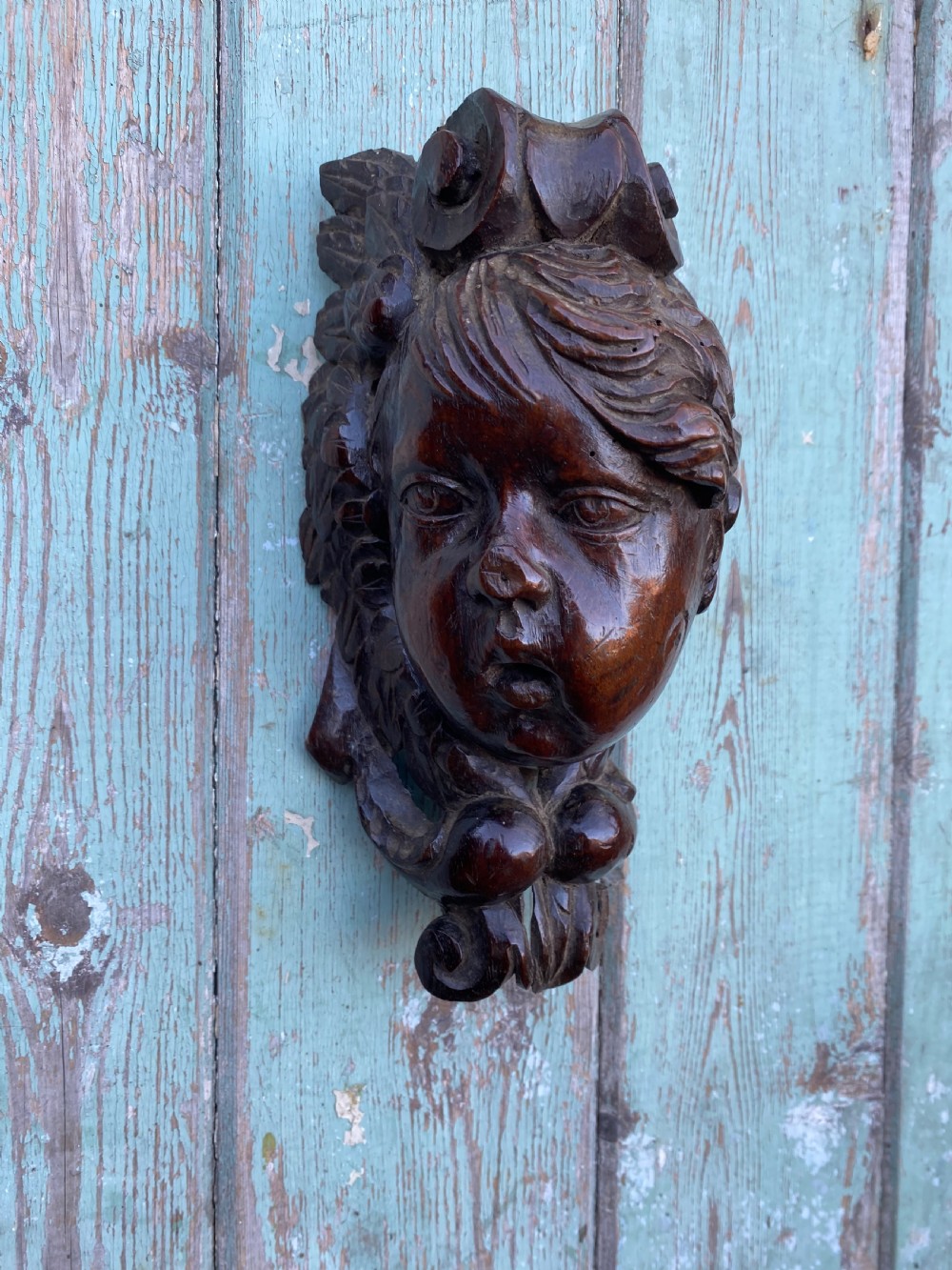 Early Carved Cherub  View XII
