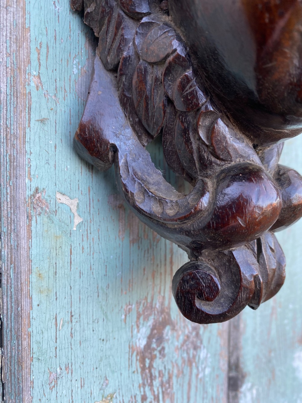 Early Carved Cherub  View XIII