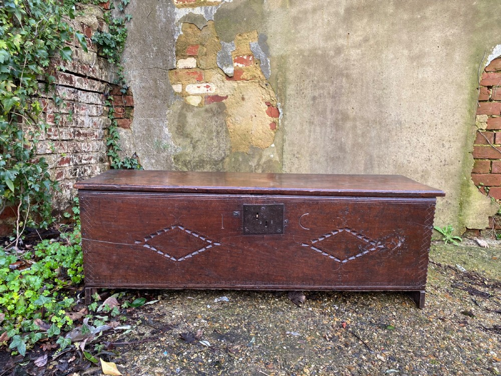 Early Oak Sword Chest View II