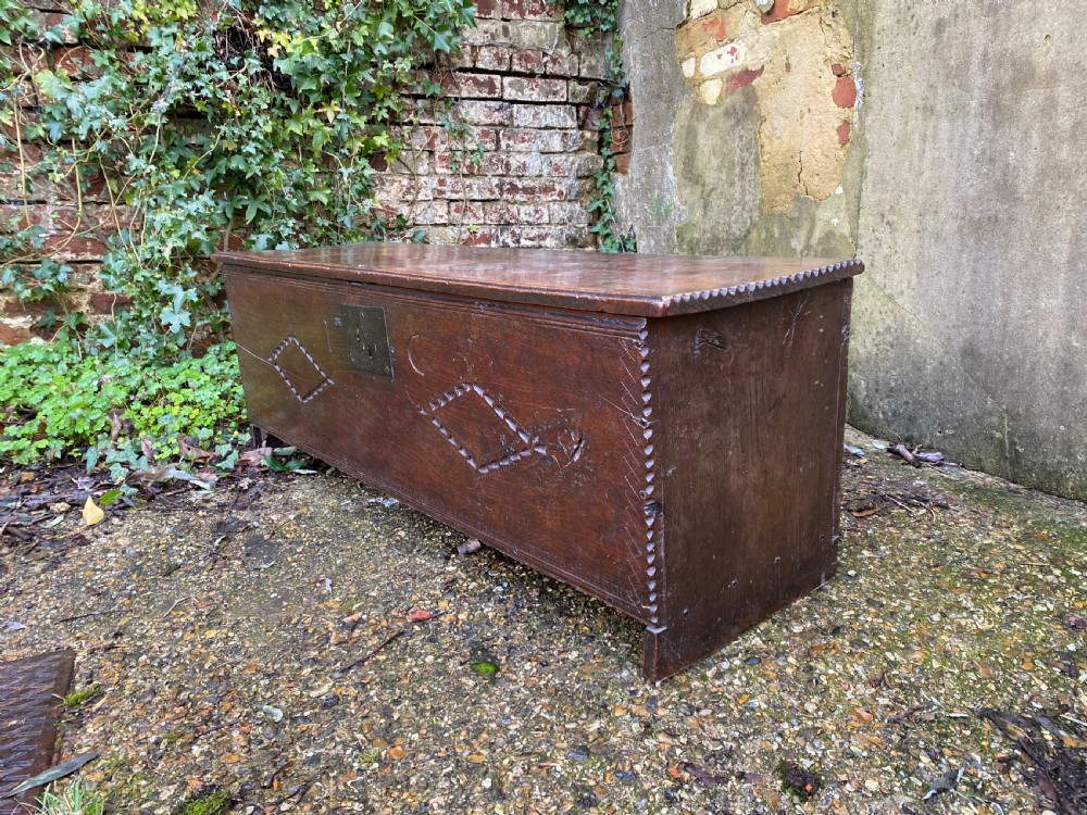Early Oak Sword Chest View IV
