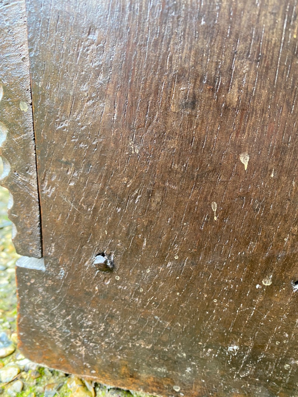 Early Oak Sword Chest View VIII