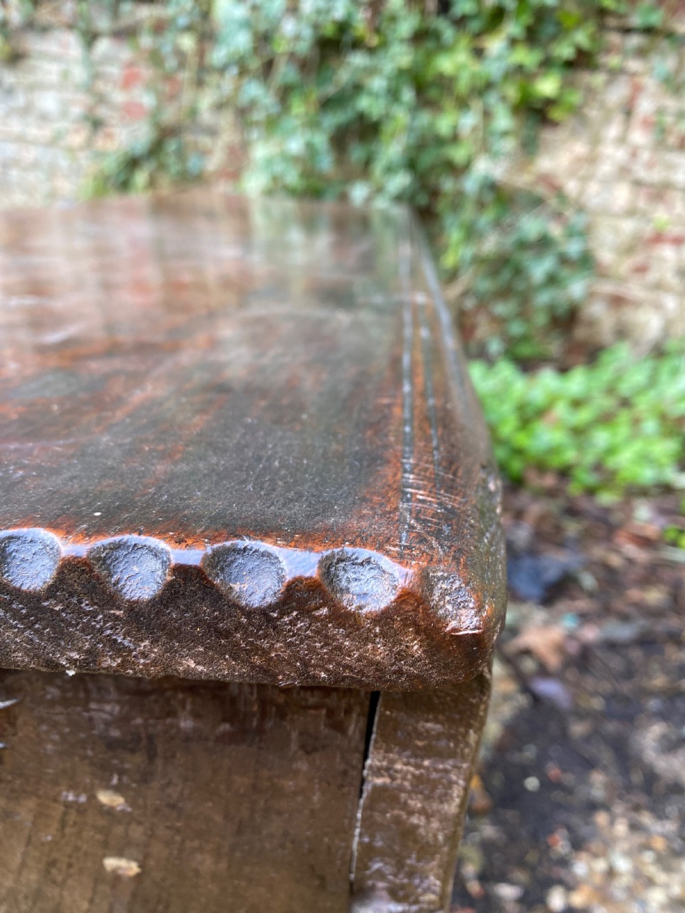 Early Oak Sword Chest View IX