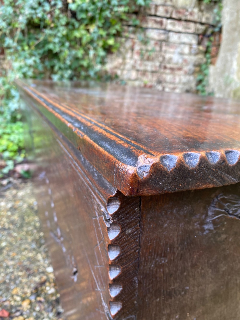 Early Oak Sword Chest View X