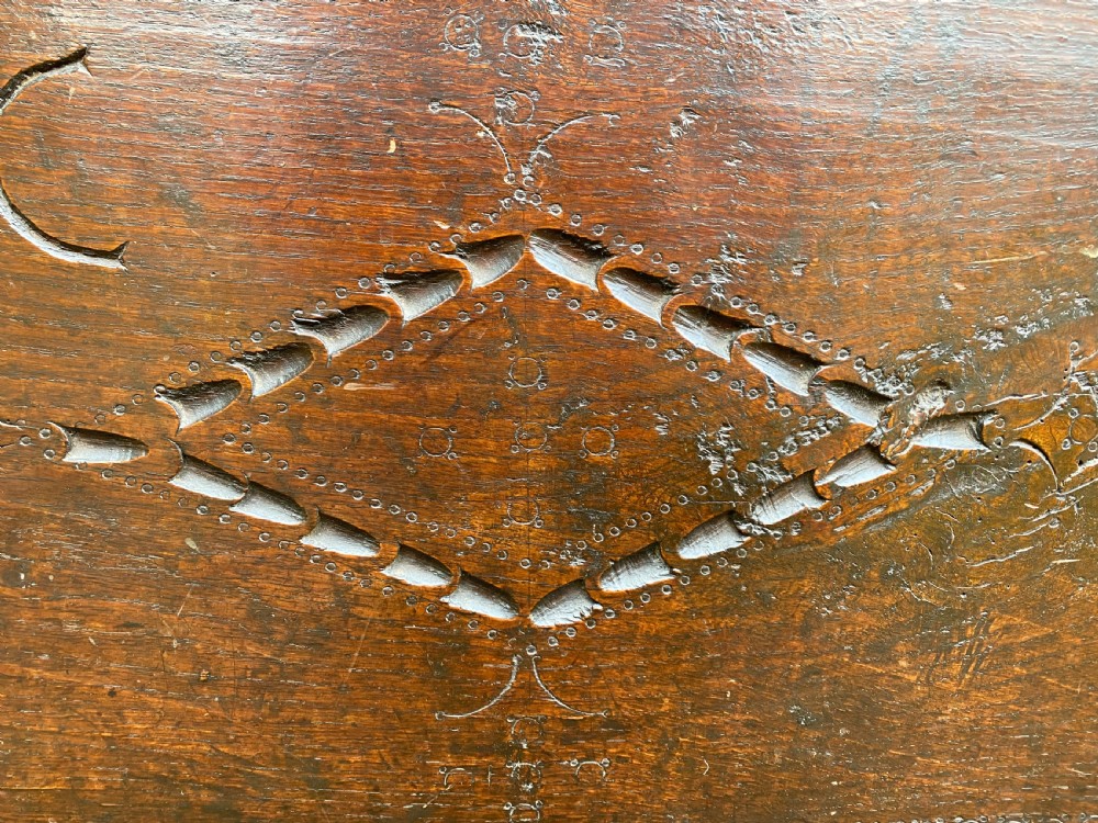 Early Oak Sword Chest View XII