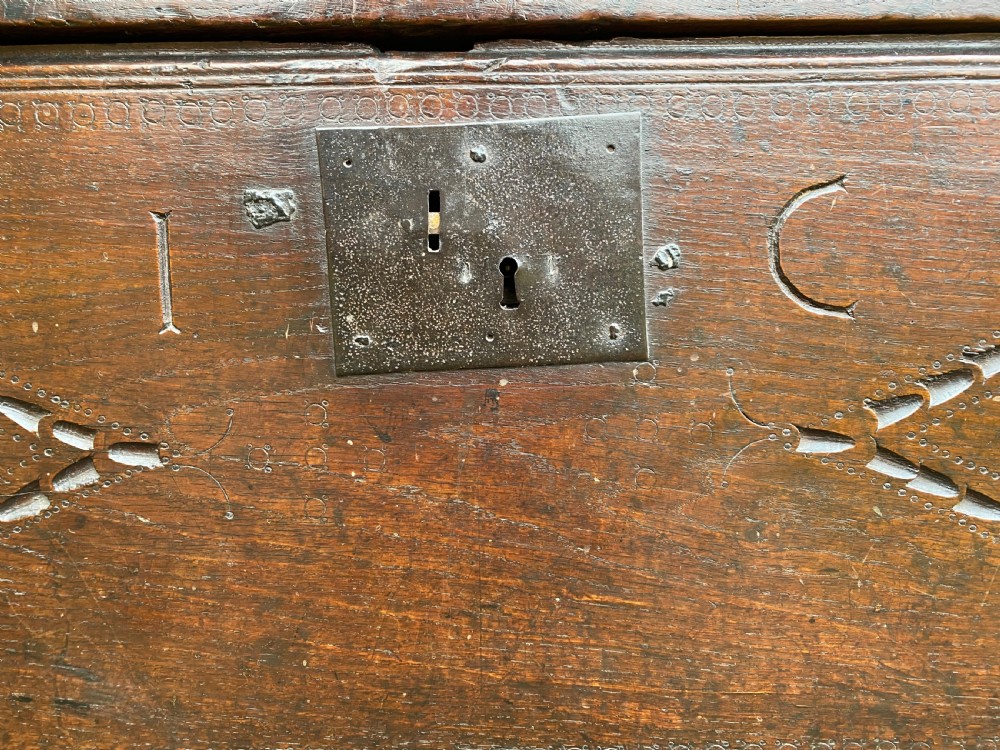 Early Oak Sword Chest View XIV