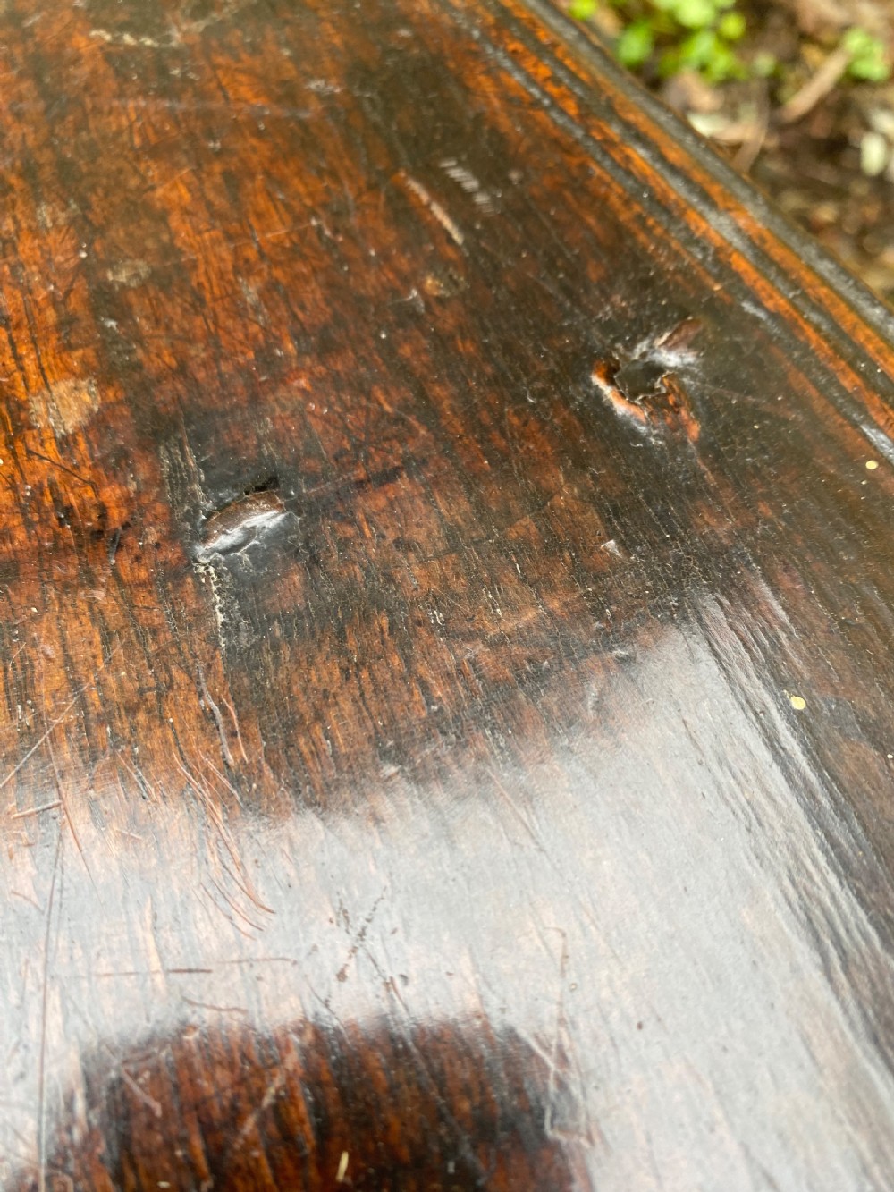 Early Oak Sword Chest View XIX